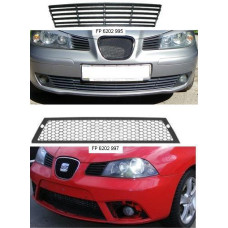 Решетка бампера для Seat Ibiza '02-06 средняя, нижняя (FPS)