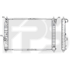 Радиатор CHEVROLET AVEO 06- SDN (T250)