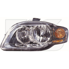 Левая фара Ауди A4 (B7) h7+h7 электро регулировка / AUDI A4 B7 (2005-2008)