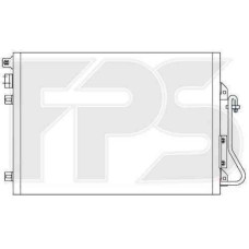 Радиатор кондиционера Рено Кенгу 97-09 / RENAULT KANGOO I (1997-2009)