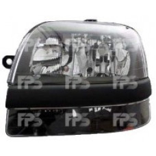 Фара передняя для Fiat Doblo '01-04 правая (DEPO) под электрокорректор