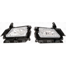 Противотуманная фара для Mazda 3 '09-13 EUR левая электрическая (Depo)