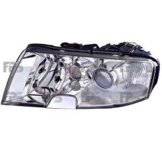 Фара передняя для Skoda Superb '02-08 левая (DEPO) Н7+Н3+Н3