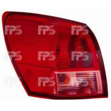 Фонарь задний для Nissan Qashqai'06-09 левый (DEPO) внешний
