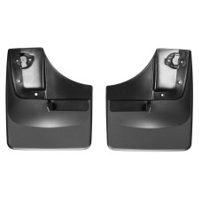 бризковики Ford F150 2015-2021 передні, без розширювачів чорні (кт 2шт)