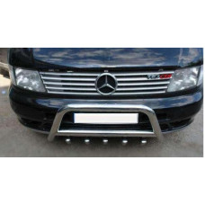 Mercedes Vito W638 (1996-2003) Накладки на решетку радиатора 10шт