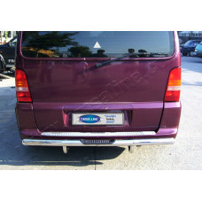 Mercedes Vito W638 (1996-2003) Накладка на задний бампер - Матированный