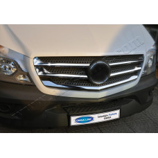 Mercedes Sprinter FL (2013-) Накладки на решетку радиатора 5шт