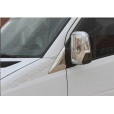 Mercedes Sprinter 906/VW Crafter (2006-) Накладка на стекло-косынку (треугольник) 2шт