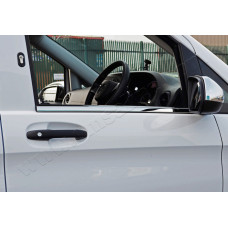 Mercedes Vito W447 (2014-) Молдинги стекол нижние 2шт