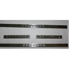 BMW X5 (e53) 2000-2006 Накладки на порожки 4шт
