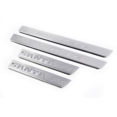 Hyundai Santa Fe 2006-2012 Накладка на порожки 4шт