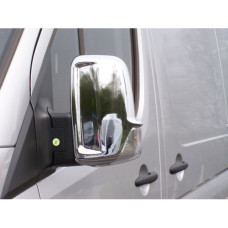 Mercedes Sprinter W906/VW Crafter 2006- Накладки на зеркала (пластик) 2шт