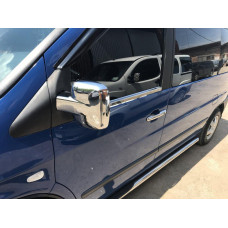 Mercedes Vito W638 1996-2003 Накладки на зеркала (пластик) 2шт