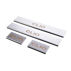 Renault Clio III/Symbol 2008-2012 Накладки на порожки 4шт