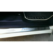Renault Kangoo 1998-2007 Накладки на порожки  2шт