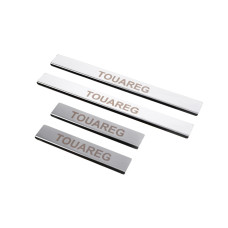 VW Touareg 2003-2009 Накладки на порожки узкие 4шт