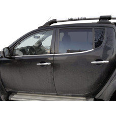 Mitsubishi Lancer 9 2003-2010 Молдинги стекол нижние 4шт
