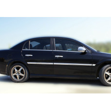 Opel Vectra C 2002-2008 Молдинги стекол нижние 4шт