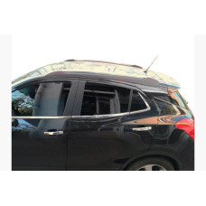 Opel Mokka 2012- Нижние молдинги стекол (8 шт, нерж)