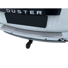 Dacia/Renault Duster 2010- Накладка на задний бампер загибом