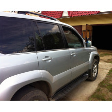 Toyota Prado 120/Lexus GX470 2003-2009 Молдинги стекол нижние 6шт