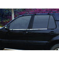 Mercedes ML 163 1998-2005 Молдинги стекол нижние 4шт