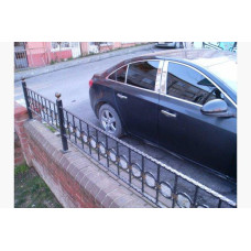 Chevrolet Cruze 2009- Накладки дверных стоек 6шт