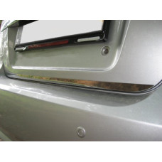 Chevrolet Aveo T300 2011- Sedan Кромка багажника (нерж)