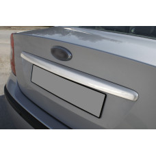 Ford Focus II 2005-2008 Sedan Накладка над номером (нерж.)