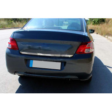 Peugeot 301 2012- Кромка багажника (нерж.)