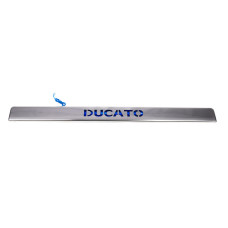 Fiat Ducato 2006- Планка над номером LED-синий