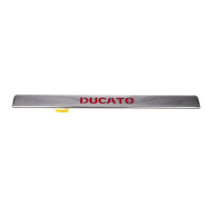 Fiat Ducato 2006- Накладка над номером LED-красный