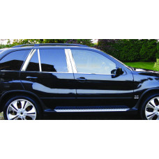 BMW X5 (e53) 2000-2006 Накладки дверных стоек 8шт