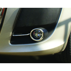 Fiat Doblo 2010- Окантовка противотуманок 2шт