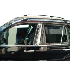Mercedes ML 163 1998-2005 Молдинги дверных стоек 6шт