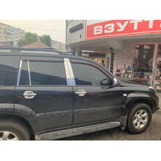 Toyota Prado 120/Lexus GX470 2003-2009 Накладки дверных стоек 8шт