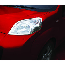 Citroen Nemo/Fiat Fiorino/Peugeot Bipper 2008- Накладки на фары 2шт