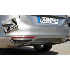 VW Passat B8 2014- Накладки имитация глушителя SD/SW 2шт