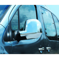 Citroen Berlingo/Peugeot Parthner 2008-2012 Накладки на зеркала (пластик) 2шт