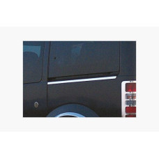 Ford Connect 2002-2006 Молдинги под сдвижную дверь (нерж.) 1 дверь, короткая база