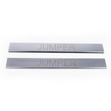 Citroen Jumper 2007-2020 Накладки на пороги (2 шт)