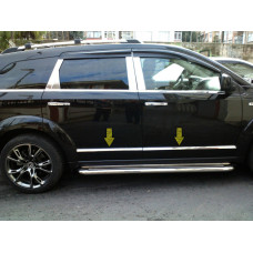 Fiat Freemont/Dodge Journey 2012- Молдинги дверные 4шт