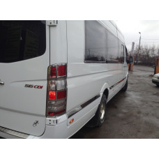 Mercedes Sprinter W906 2006-/2013- Накладки на стопы 2шт