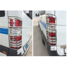Mercedes Sprinter W906 2006- Накладки на стопы (пластик) 2шт