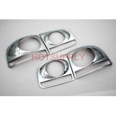 VW Touareg 2008-2011 Накладки на стопы (пластик) 4шт