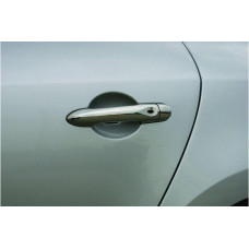 Renault Megane III/Scenic III/Fluence 2009-2016 Накладки на ручки (4 шт., нерж.) 4 чипа