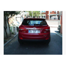 Hyundai IX35 2010- Накладка над номером