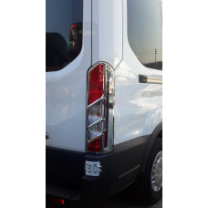 Ford Transit 2014- Накладки на стопы (пластик) 2шт