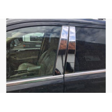Mercedes ML164 2005-2011 Накладки дверных стоек 6шт